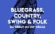 Bluegrass, country, swing and folk du début du 20ème siècle