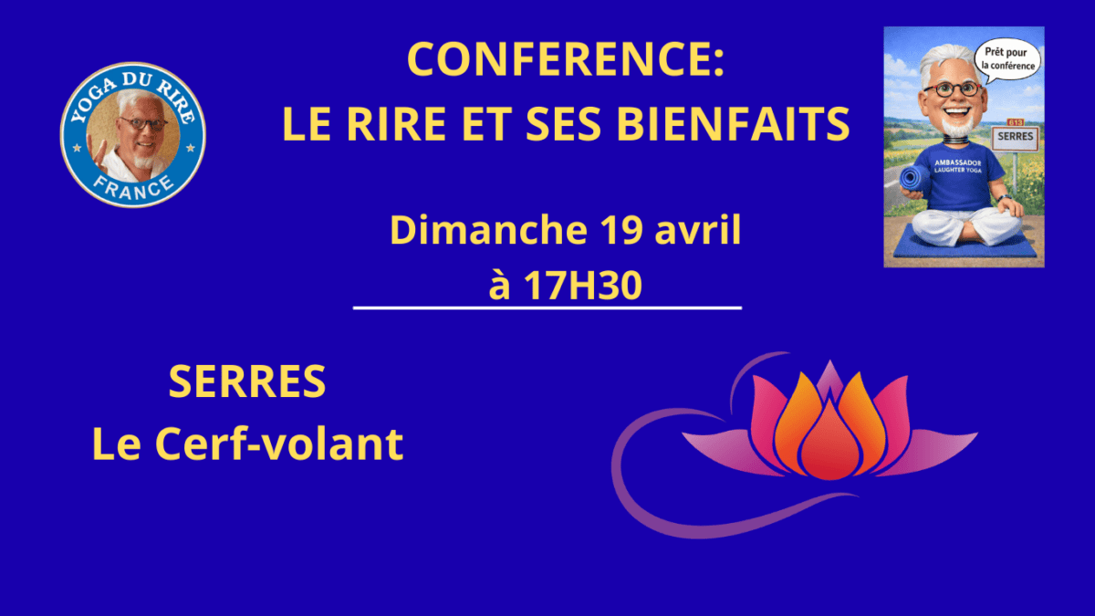 Conférence sur le rire et ses bienfaits