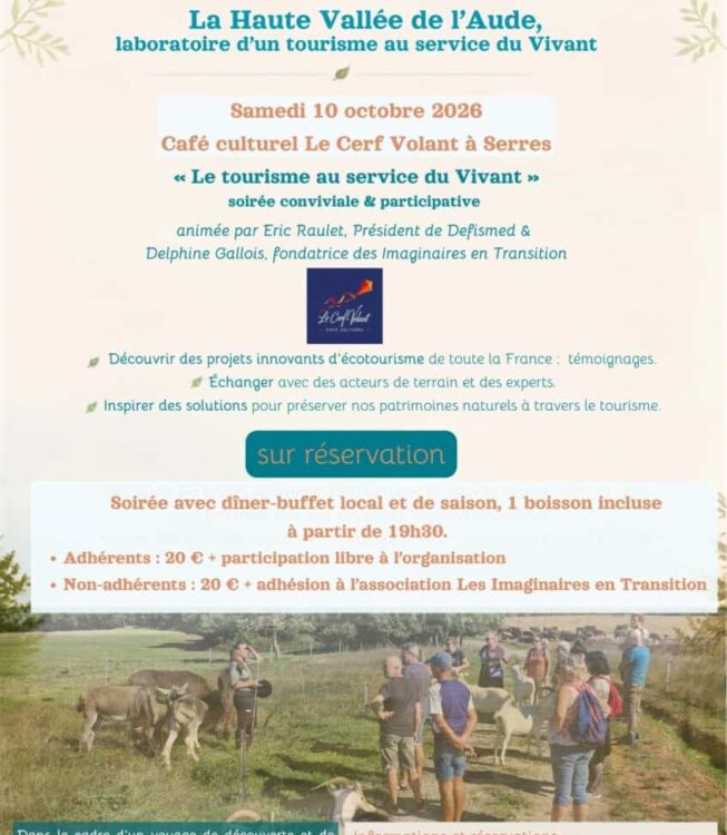 Le tourisme au service du vivant